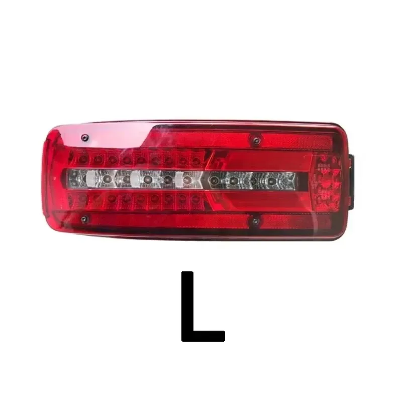 Комплект Ляв и Десен LED стопове Man Ман TGX 24V с 8 функции подходящи за Ремарке Караванa Бус Тир Камион - 1