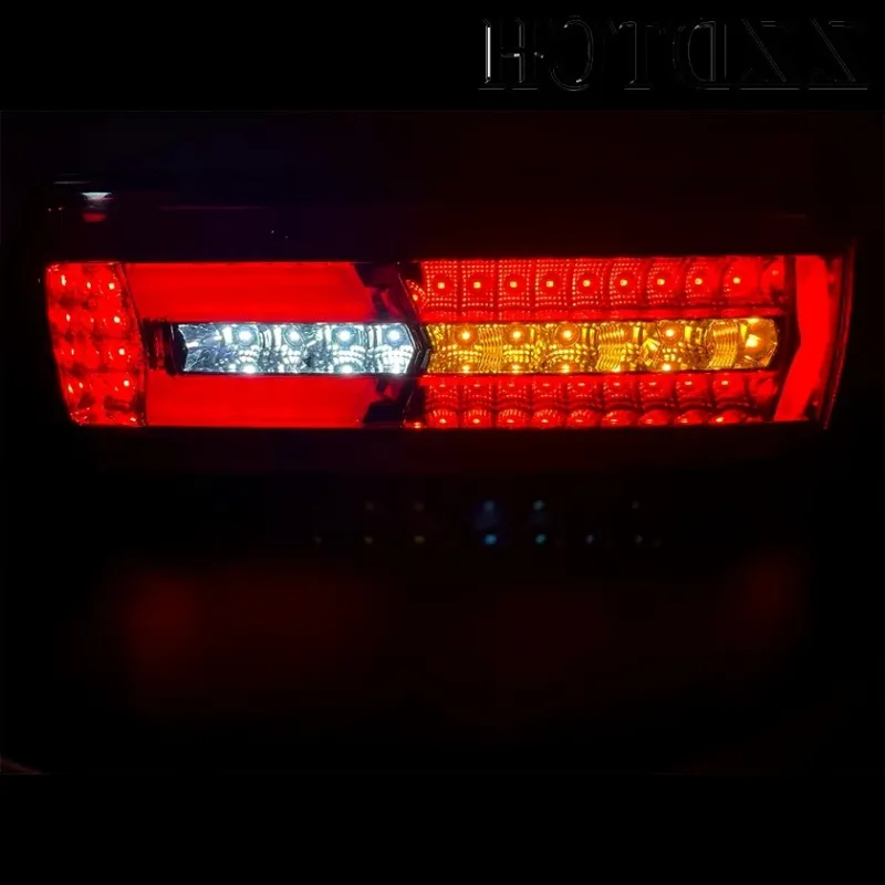 LED десен стоп 24V с 7 функции подходящи за Ремарке Караванa Бус Тир Камион Man Ман - 4