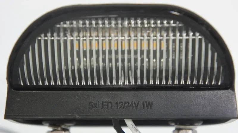LED Oсветление, Лед Плафон за Регистрационен Номер, 12V-24V, 75X45mm - 1