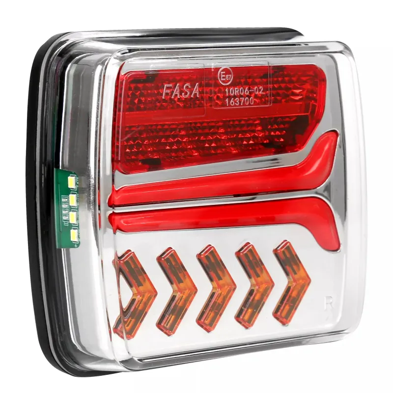Безжични Wireless Led Лед стопове стоп светлина с магнит 12V - 24V за ремарке каравана кемпер колесар - 4