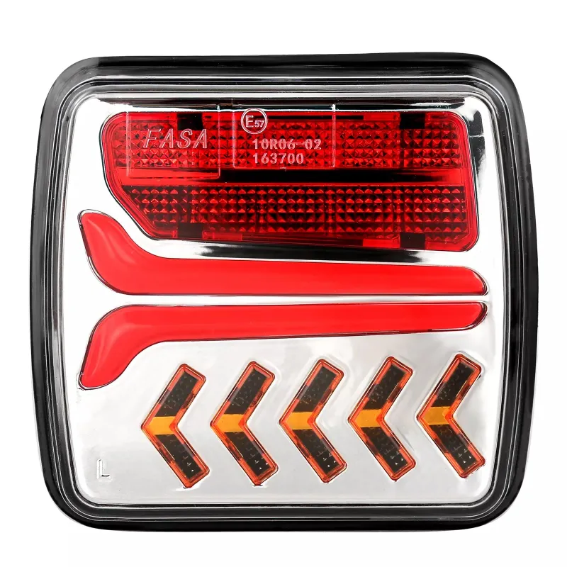 Безжични Wireless Led Лед стопове стоп светлина с магнит 12V - 24V за ремарке каравана кемпер колесар - 5