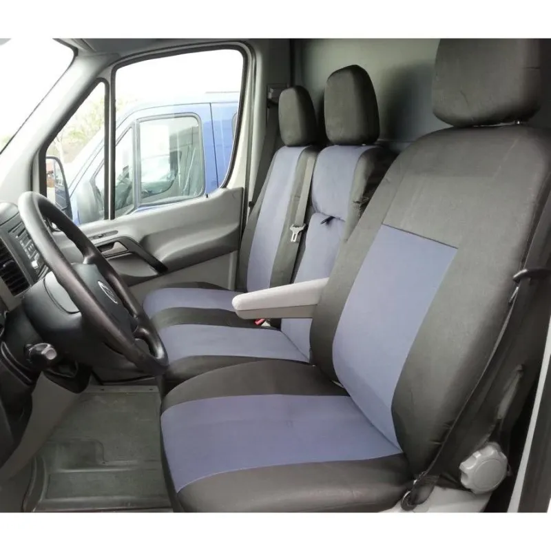 2+1 Калъфи тапицерия за предни седалки за Мерцедес Спринтер W906 2006+ Mercedes Sprinter, Фолксваген Крафтер Volkswagen Crafter TAP116 - 1