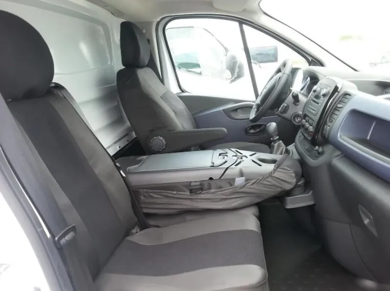 2+1 Калъфи тапицерия за предни седалки за Опел Виваро Opel Vivaro Рено Трафик Renault Trafic 2014+ - 1