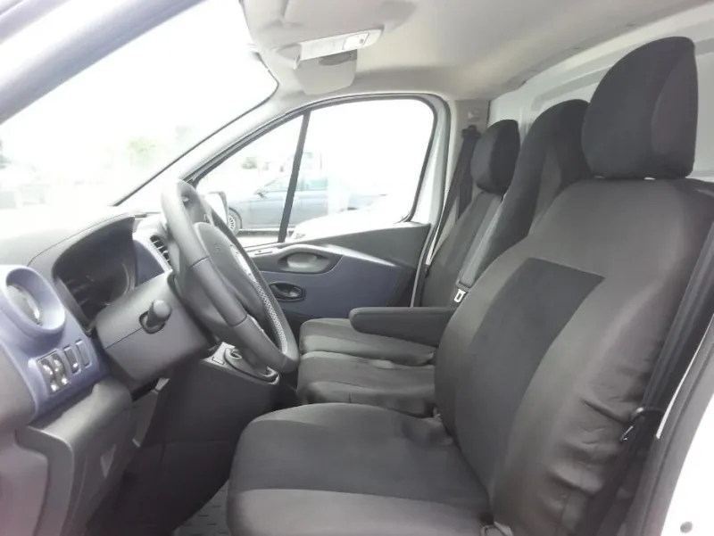 2+1 Калъфи тапицерия за предни седалки за Опел Виваро Opel Vivaro Рено Трафик Renault Trafic 2014+ - 0