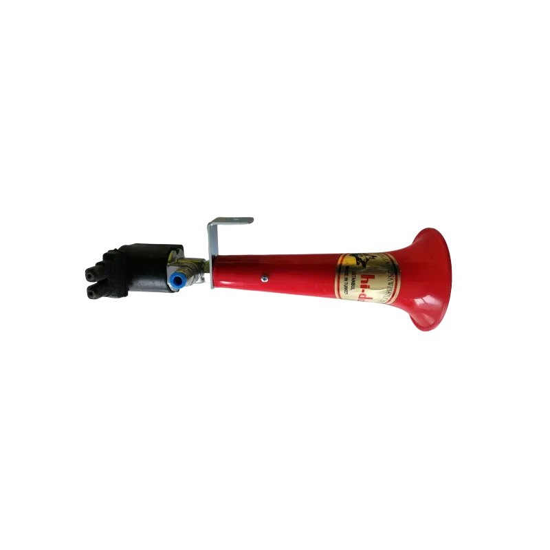 Тромба клаксон сирена единична кръгла Turkish Wolf Whistle  Турски Вълк 120dB 24V за камион бус автобус тир тежкотоварни машини и др. - 1