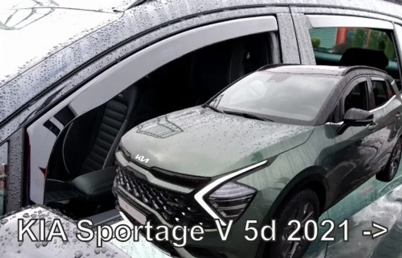 Комплект от 4бр. ветробрани за KIA SPORTAGE V 5 врати Къса база (SHORT WHEEL) след 2021 - 1