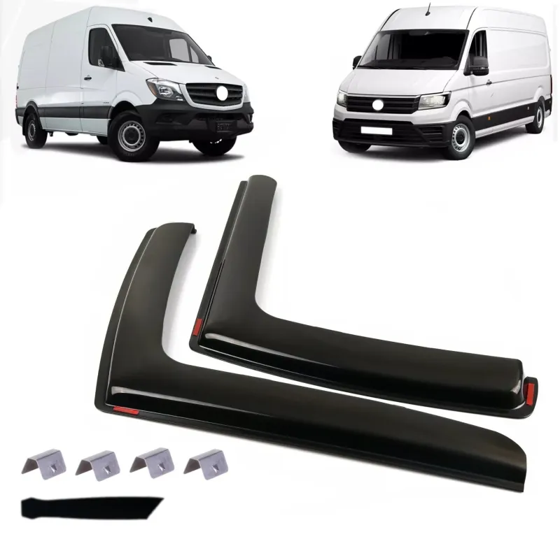Комплект от 2бр. ветробрани за Mercedes Sprinter MK2 W906 / VW CRAFTER MK1 2006-2018 - 0