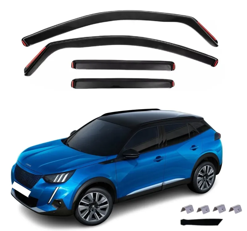 Комплект от 4бр. ветробрани за PEUGEOT 2008 - 2020-2025 - 0