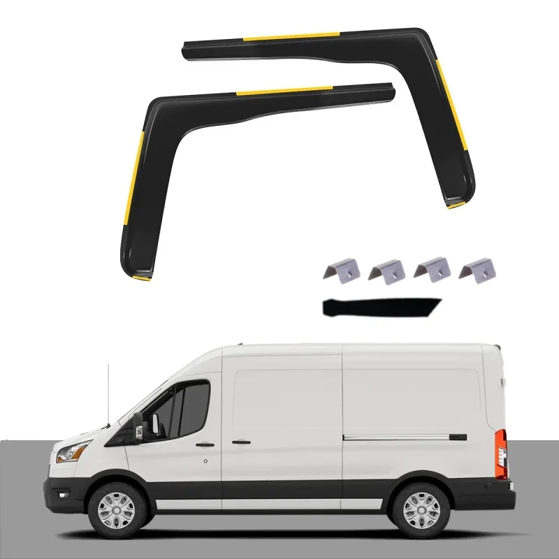 Комплект от 2бр. ветробрани за FORD TRANSIT - 2014+ - 1