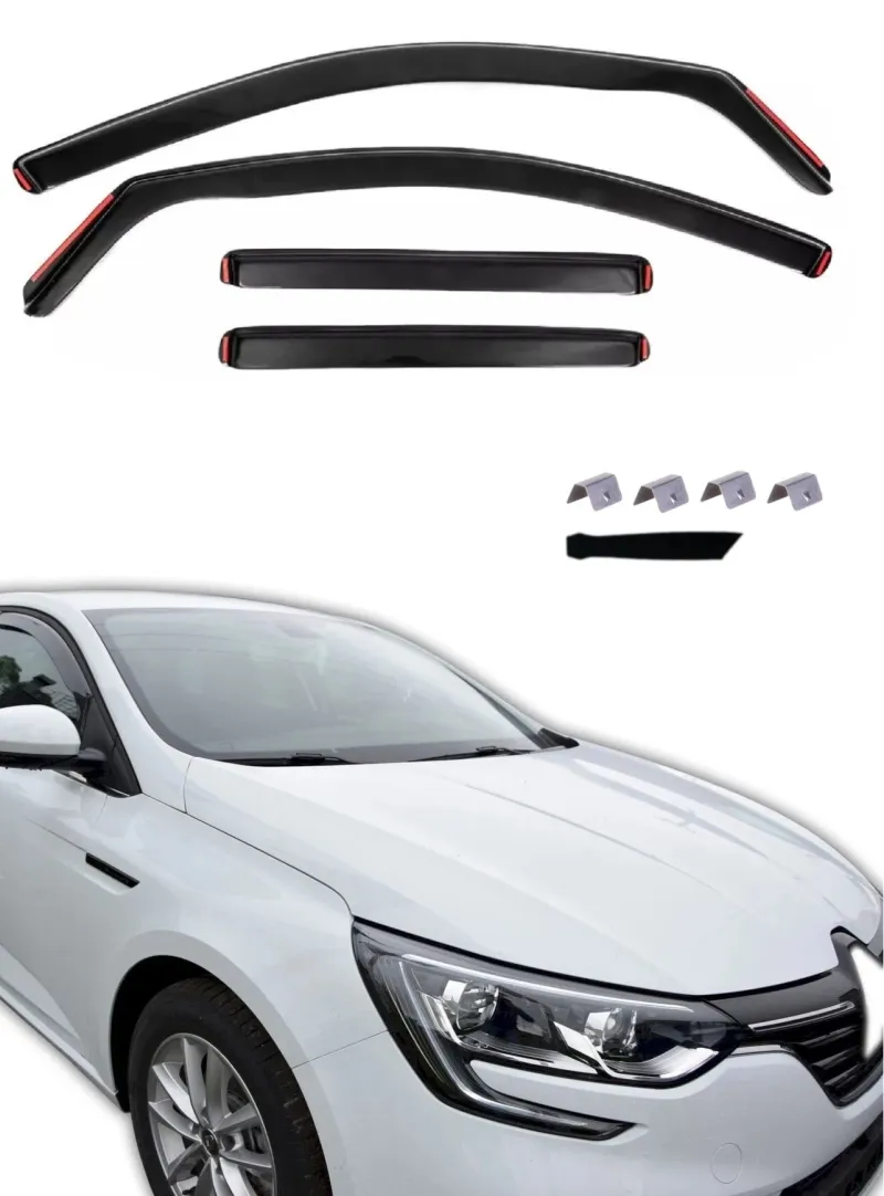 Комплект от 4бр. ветробрани за Renault Megane 4 (Liftback) - 2016-2024 - 1