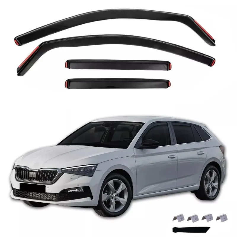 Комплект от 4бр. ветробрани за SKODA SCALA - 2019+ - 0