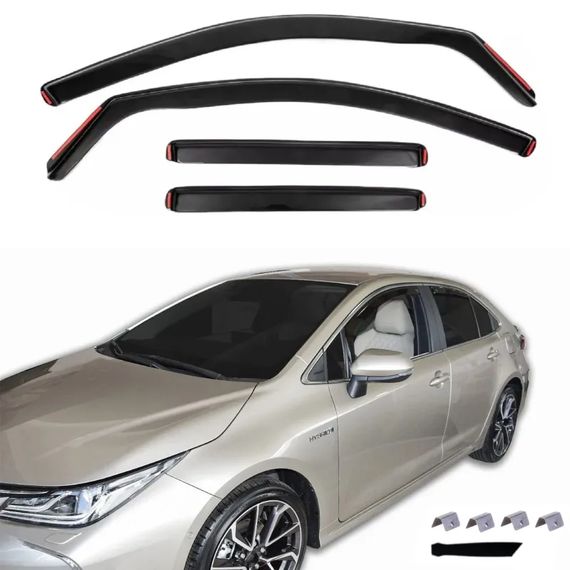 Комплект от 4бр. ветробрани за Toyota Corolla (12-Gen) Седан 2018+ - 2