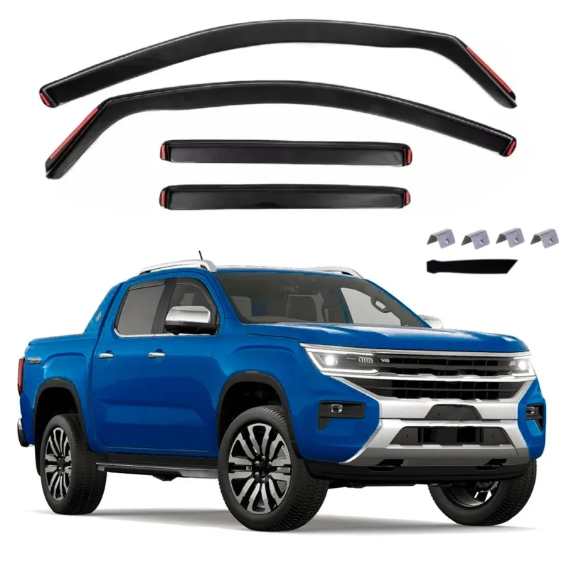 Комплект от 4бр. ветробрани за VW Amarok 4 врати Двойна Кабина (Double‑Cab) 2022+ - 1