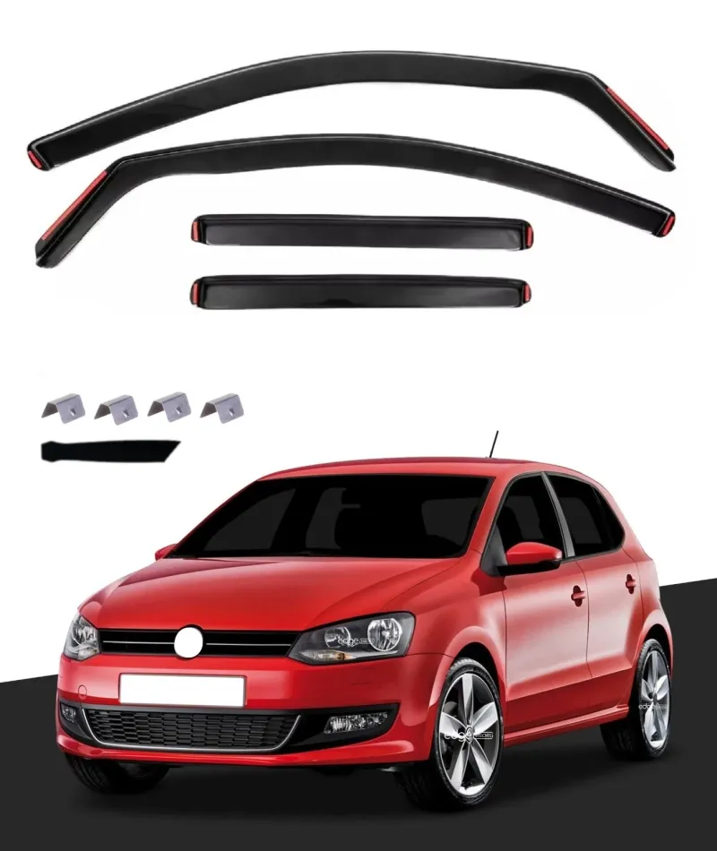 Комплект от 4бр. ветробрани за VW Polo MK5 - 5 врати хечбек - 2009-2017 - 2